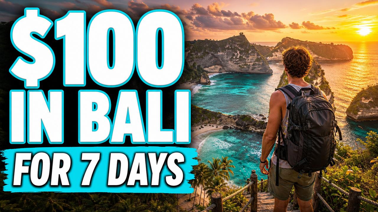 $100 in Bali for 7 Days